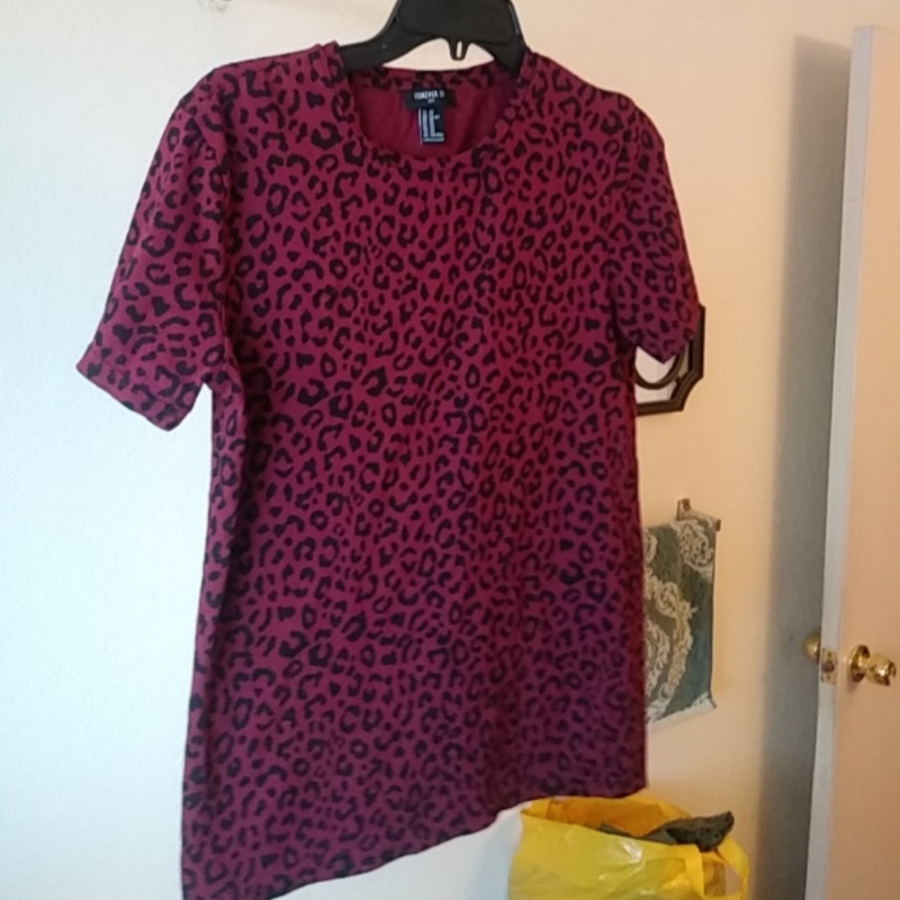 Short sleeve Leopard print shirt